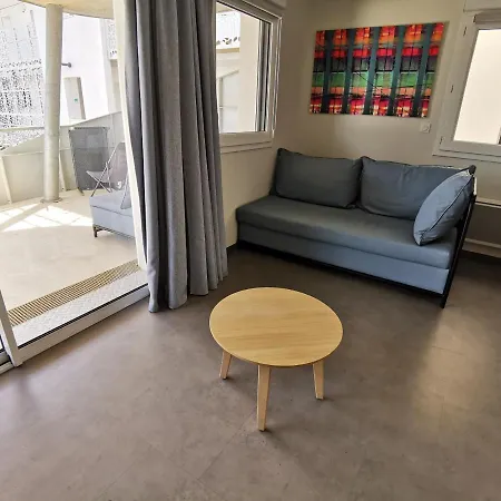 Daire Cosy Cote Cour, Acces Plage, Piscine, Balcon, Parking, Animaux Admis, - Fr-1-194-228