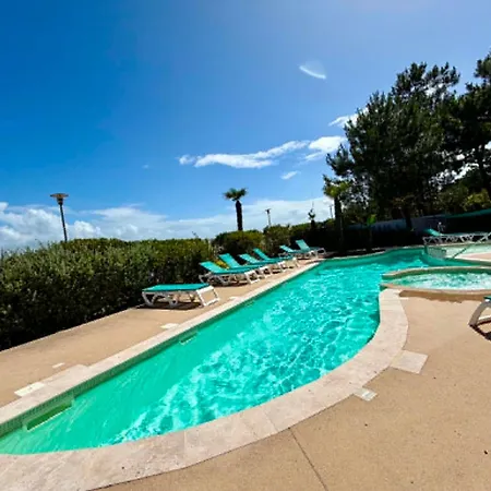 Апартаменты Cosy Cote Cour, Acces Plage, Piscine, Balcon, Parking, Animaux Admis, - Fr-1-194-228 *