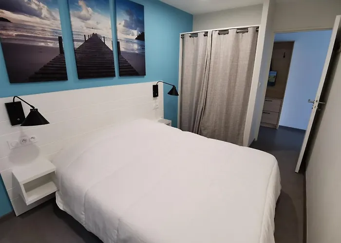 Cosy Cote Cour, Acces Plage, Piscine, Balcon, Parking, Animaux Admis, - Fr-1-194-228 아파트 라트슈수르메르