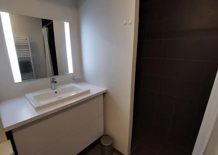 아파트 Cosy Cote Cour, Acces Plage, Piscine, Balcon, Parking, Animaux Admis, - Fr-1-194-228