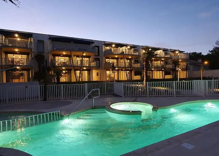 Cosy Cote Cour, Acces Plage, Piscine, Balcon, Parking, Animaux Admis, - Fr-1-194-228 아파트